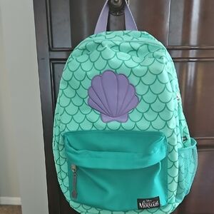 Loungefly Green and Purple Mermaid Backpack